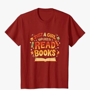 Just a Girl That Likes to Read Books  Kids T-Shirt